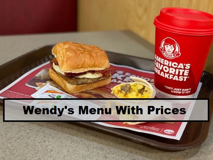 Wendy's Menu With Prices