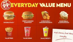 Wendy's Value Menu