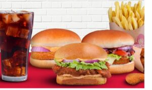 Wendy's lunch menu with prices