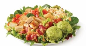 Wendy's salad menu with prices